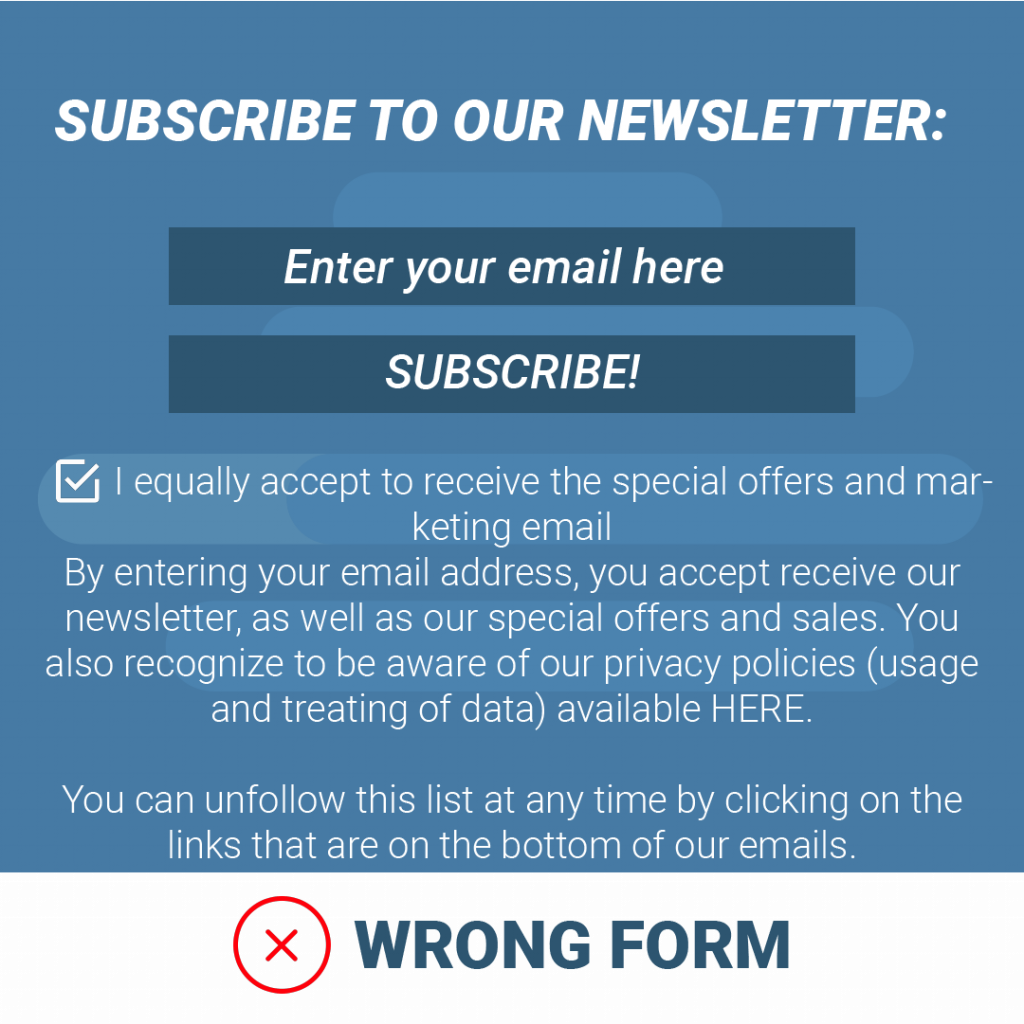 GDPR-Subscription